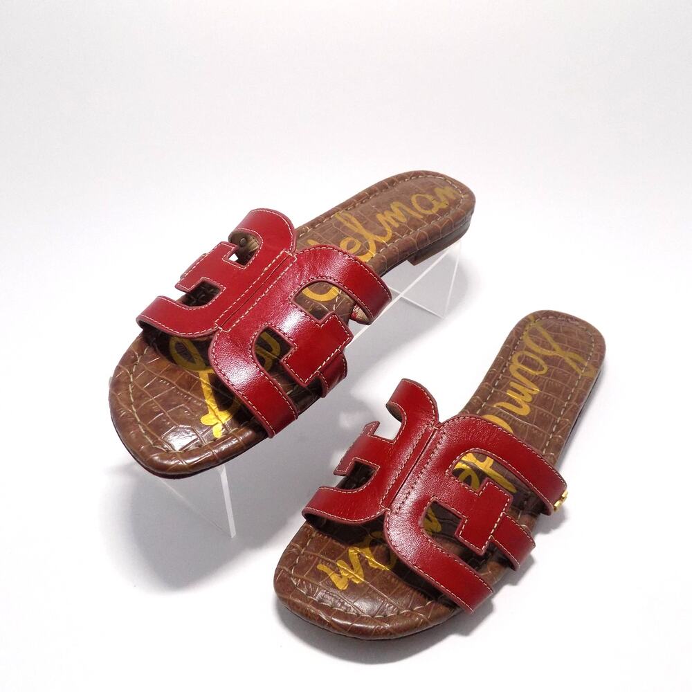 Sam Edelman Bay Slide Women's Red Sandals- Size 8